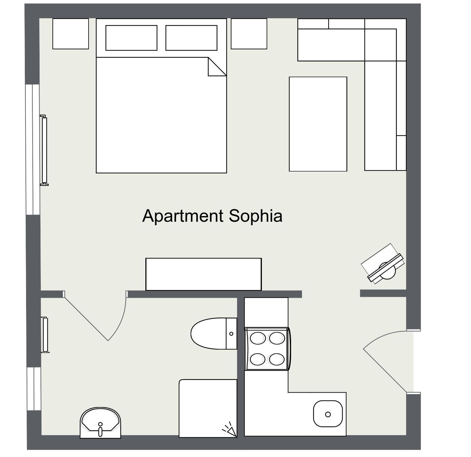 Flo'S Apartment 格罗萨尔 外观 照片